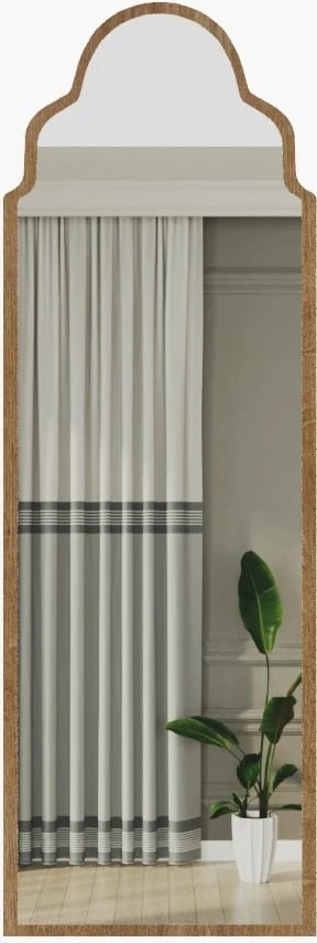 Pasqyrë Hanah Home, Şahmaran, ngjyrë lisi Sapphire