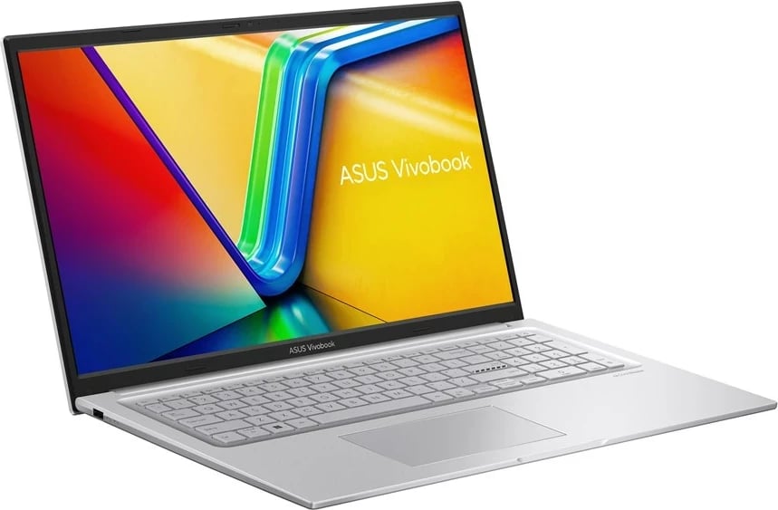 Laptop ASUS Vivobook 17 X1704VA-AU625W, 17.3", Intel Core i5-1334U, 16 GB RAM, 512 GB SSD, Silver