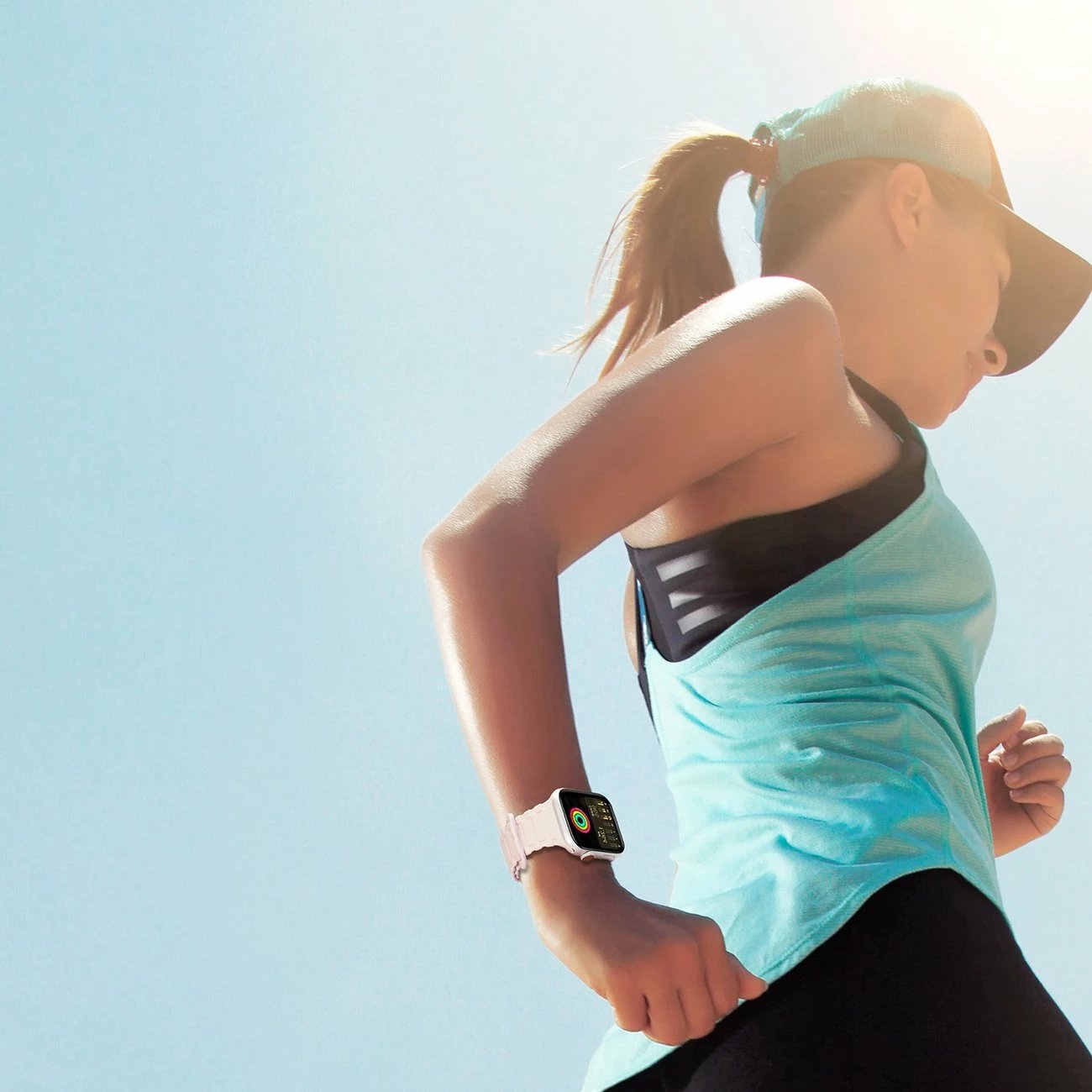 Rrip silikon Dux Ducis Armor për Apple Watch Ultra, SE, 9, 8, 7, 6, 5, 4, 3, 2, 1 (49, 45, 44, 42 mm), rozë-lejla