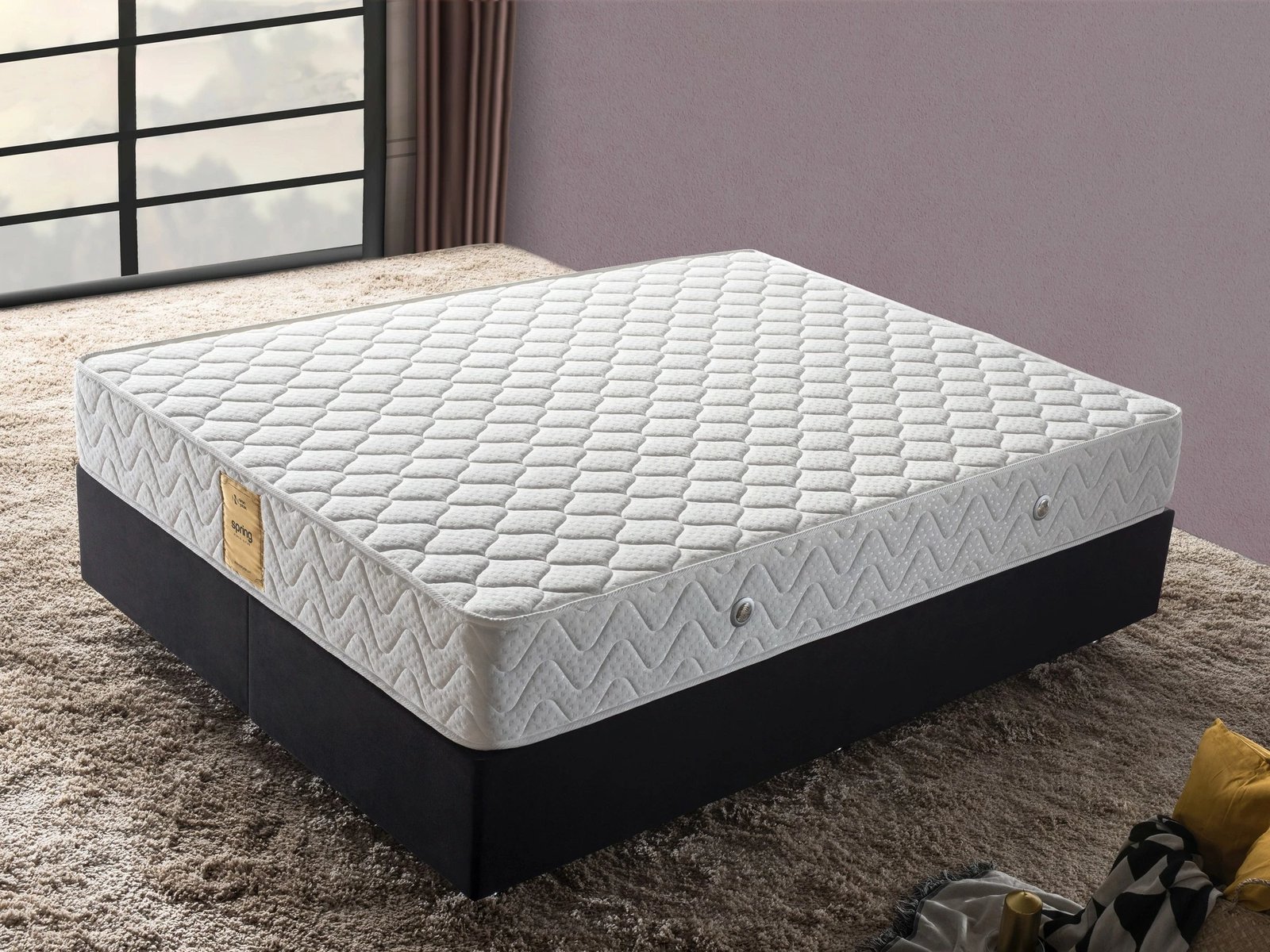 Dyshek dopio Skye Decor, susta dhe memory foam, 180x200cm