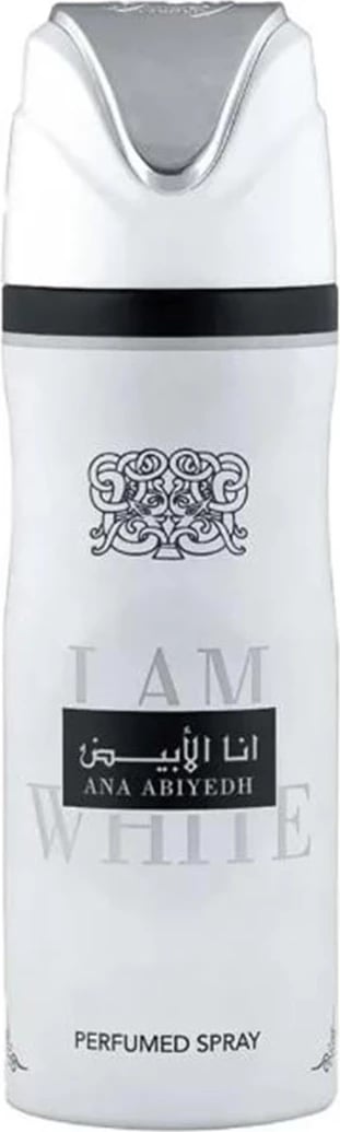 Despodorant spray unisex Lattafa Ana Abiyedh I Am White 200ml