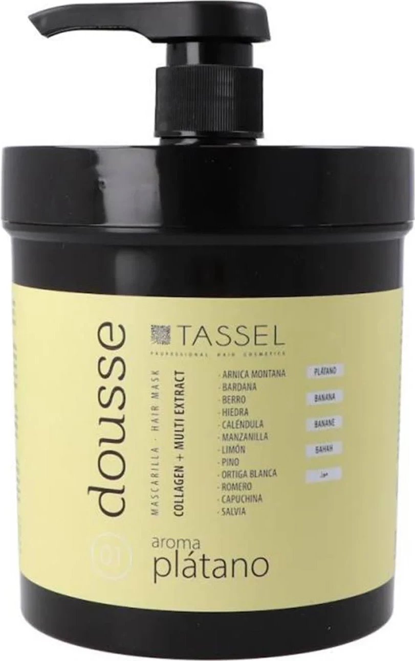 Maskë për flokë Eurostil Dousse Collagen Multi-Extract unisex 500ml banane