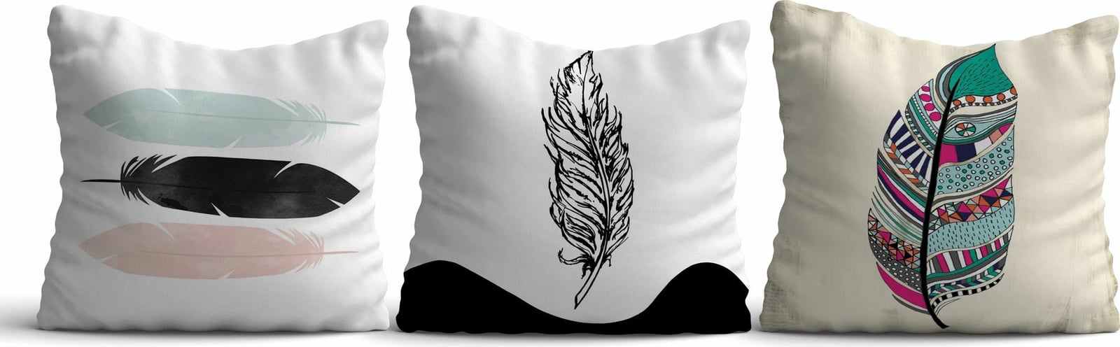 Set mbulesash për jastëkë (3 copë), dizajn Aberto, HMI-KIR-115