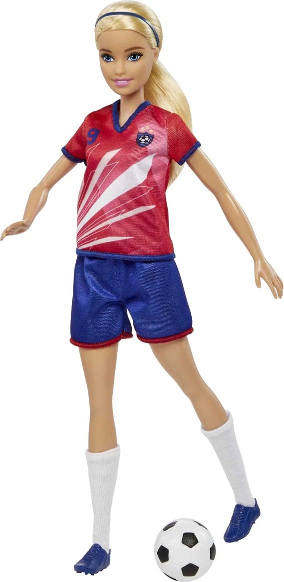 Barbie Footballer Doll