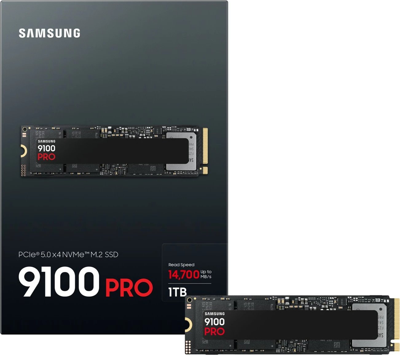 SSD Samsung 9100 PRO PCIe 5.0 NVMe M.2 1 TB