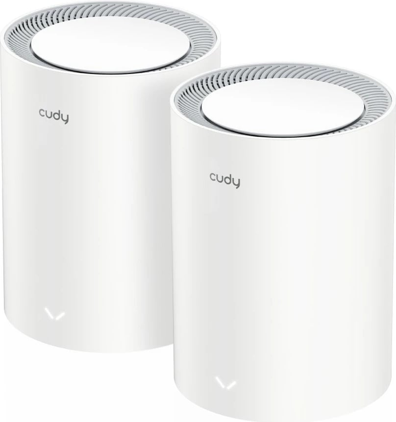Router Wi‑Fi 7 mesh, Cudy M3600 (BE3600), 3600 Mb/s dual-band gigabit, 3x Gigabit port, i bardhë, 2-pack