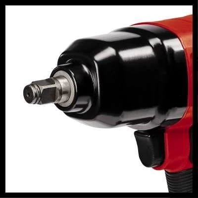 Çelës pneumatik Einhell TC-PW 340, 7500 RPM, 340 N⋅m, Kuq