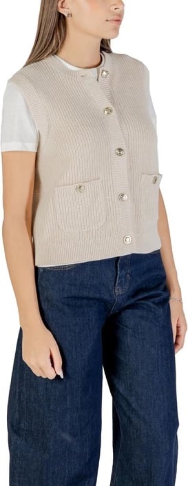 Jelek Jacqueline De Yong femra, beige