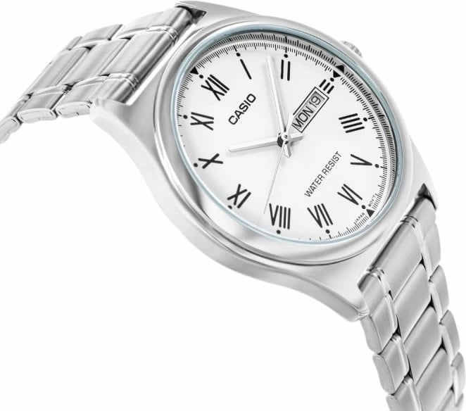 Orë dore për meshkuj CASIO, argjend