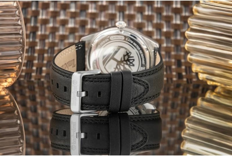 Orë dore për meshkuj Timberland, e zezë