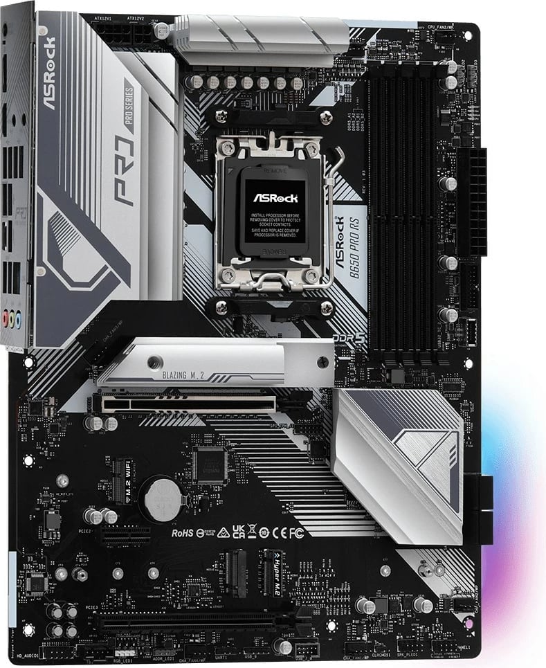 Pllakë amë Asrock B650 Pro RS AMD B650 Socket AM5 ATX, 128GB