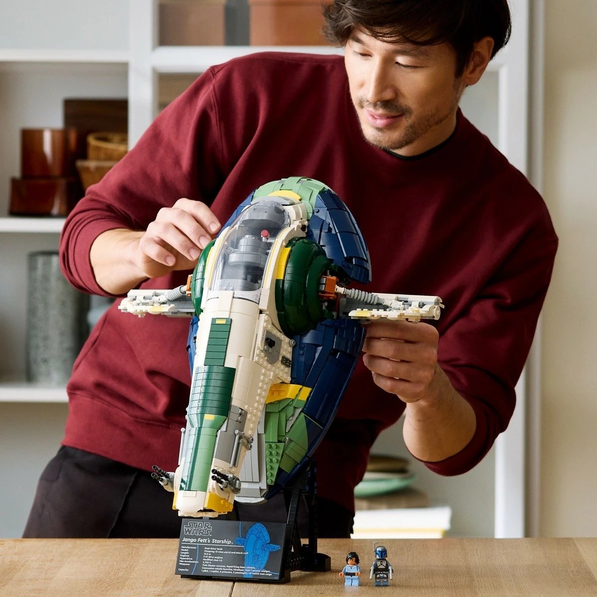 Set LEGO Star Wars Firespray-Class Patrol Craft Jango Fett 75409, 2970 pjesë, Ekstra i madh
