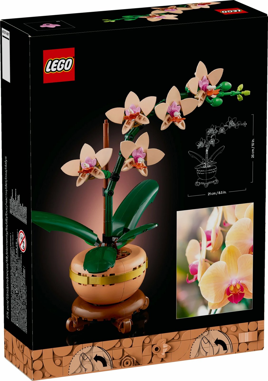 Set ndërtimi LEGO Mini Orchid, 274 pjesë, plastikë, shumëngjyrësh Set ndërtimi LEGO Mini Orchid, 274 pjesë, plastikë, shumëngjyrësh
