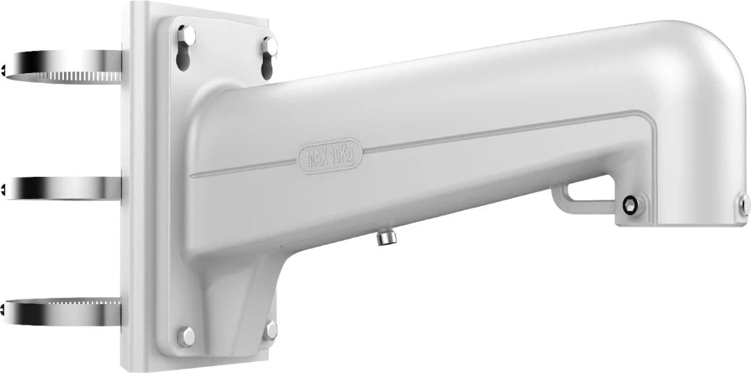 Mbajtës Hikvision DS-1602ZJ-POLE për kamera sigurie, Argjendtë