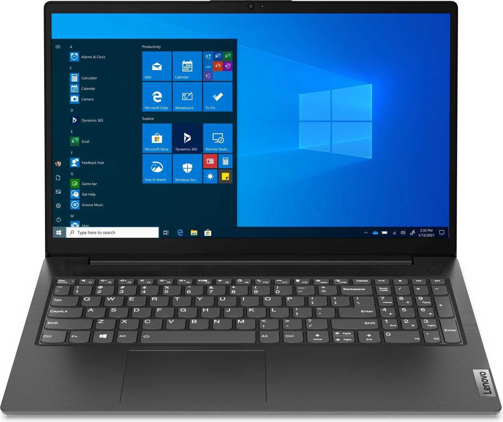 Laptop Lenovo V15 G2, 15.6", Intel Celeron N4500, 4GB RAM, 128GB SSD