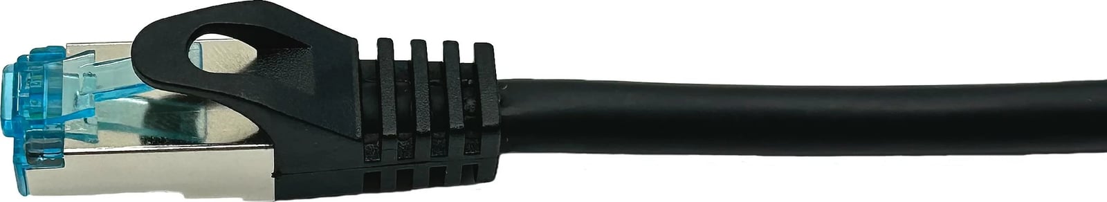 Kabëll rrjeti Cat6a Equip 3m, këndor-drejt, i zi