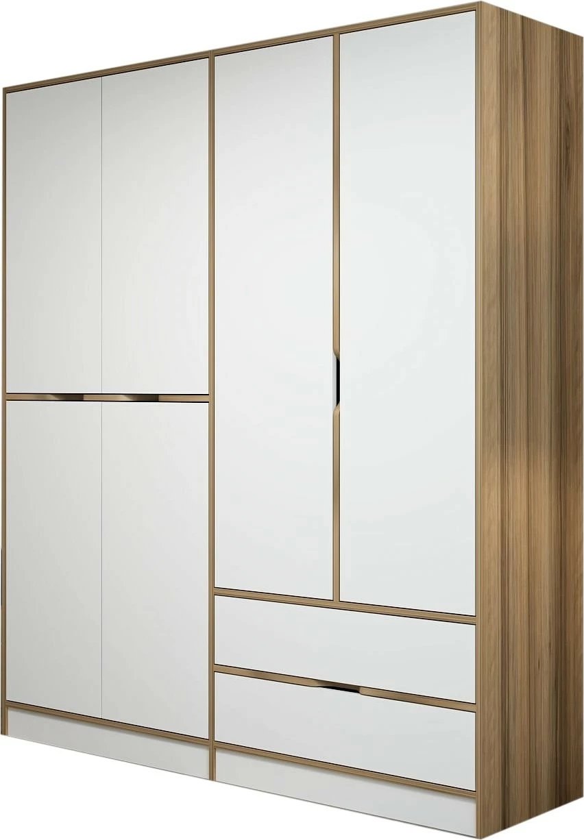 Dollap rrobash Skye Decor, Elina - 7926, ngjyrë dore