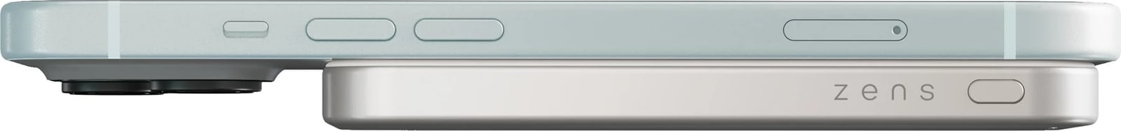 Power bank ZENS Pro 1 Slim 5000 mAh, i bardhë