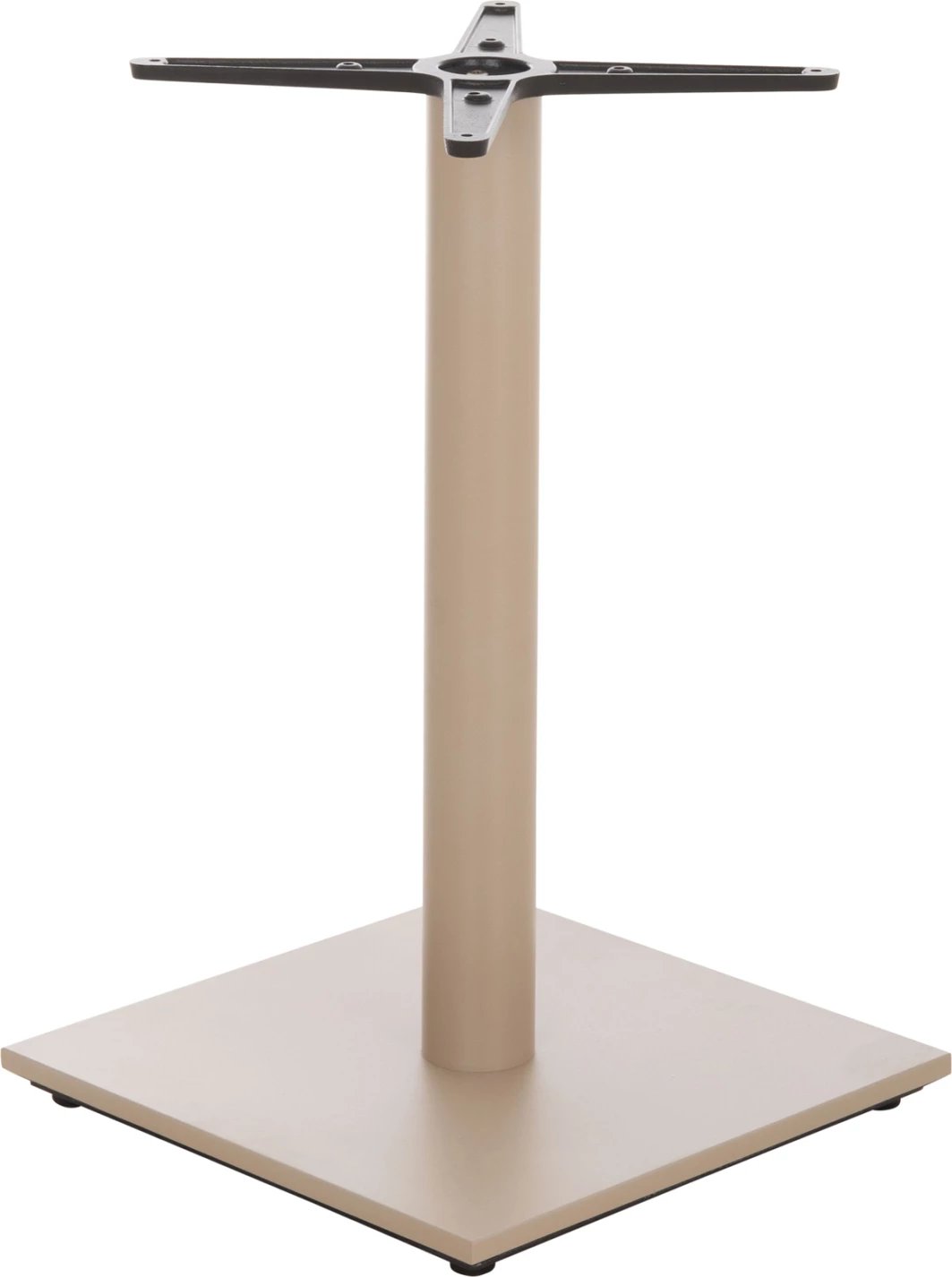 Baza tavoline metalike, ngjyrë kapuçino mat, FH438.25, 46x46x72cm