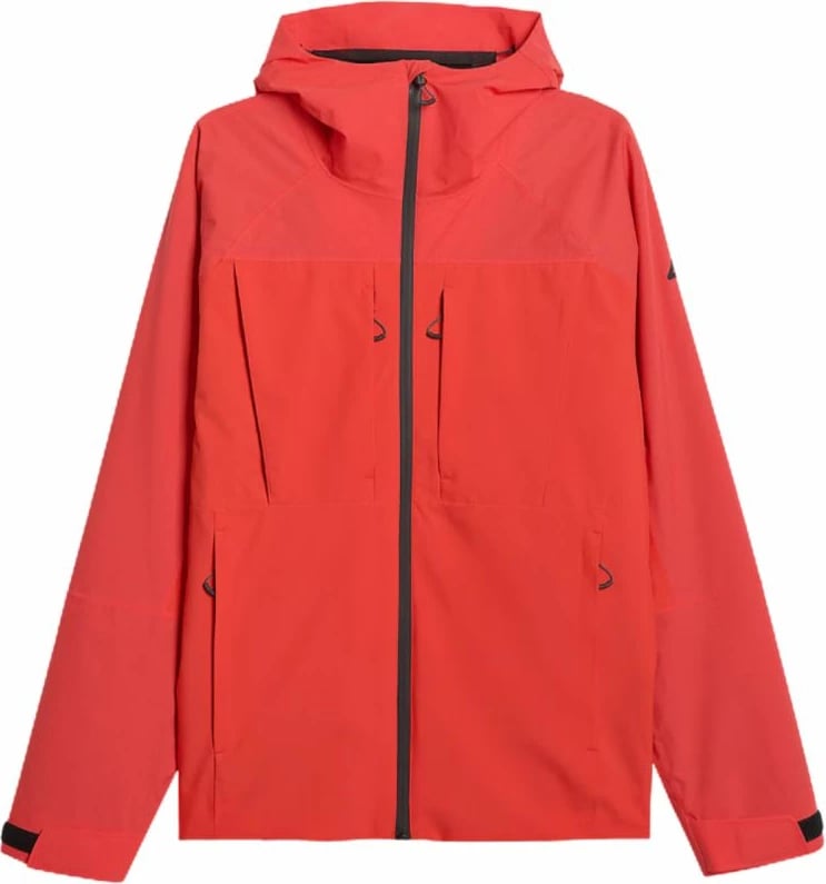 Jakne trekking për meshkuj 4f, portokalli