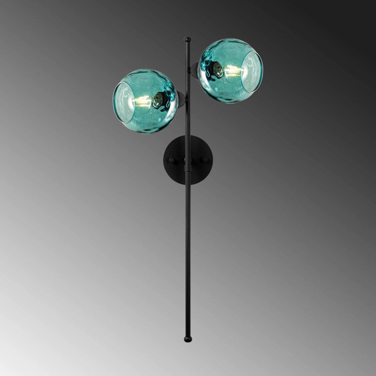 Llambë muri Opviq, Benek - 15 - 14412, ngjyrë kaltër dhe e zezë