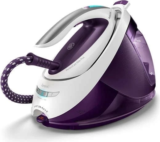 Hekur me gjenerues avulli Philips PerfectCare Elite Plus GC9660/30, 2700W, vjollcë-bardhë Hekur me gjenerues avulli Philips PerfectCare Elite Plus GC9660/30, 2700W, vjollcë-bardhë
