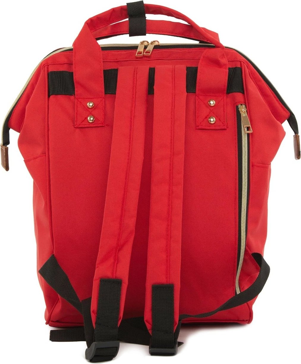 Çantë shpine Zoozie Bags, midi, e kuqe, 499-02409
