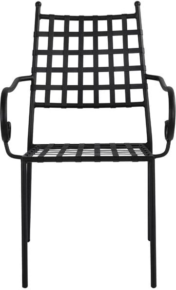 Karrige metalike FH5171.11 ngjyrë e zezë 57x60x92 cm