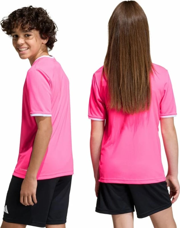 Maicë futbolli për fëmijë adidas, rozë