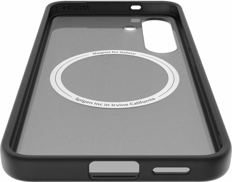 Mbështjellës silikoni Spigen Capella GP-FPS931PGBJW për Samsung Galaxy S25, me MagFit, Zi