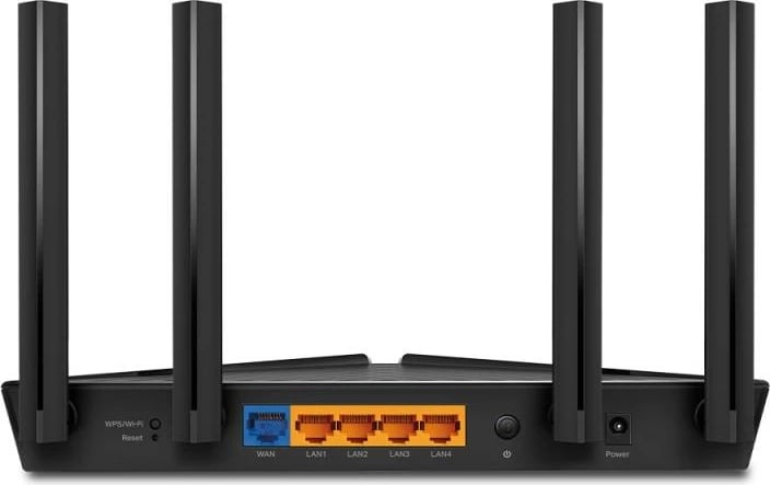 Ruter Wi‑Fi 6, TP-Link Archer AX53, AX3000 gigabit, 4 antena, OneMesh, HomeShield