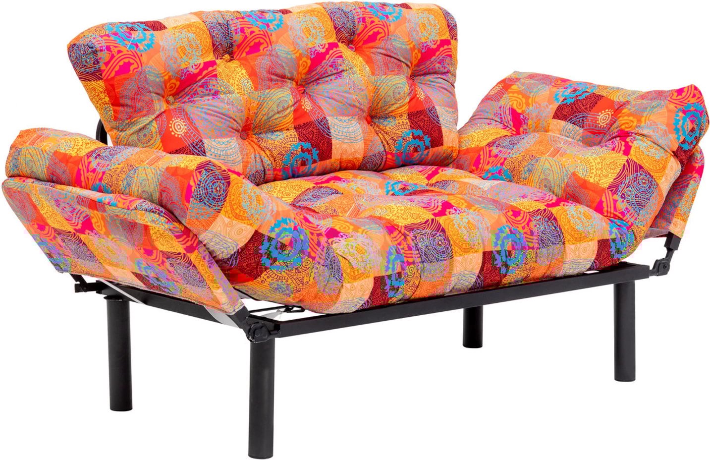 Divan i dyfishtë, shtrat, patchwork, Nitta Atelier del Sofa