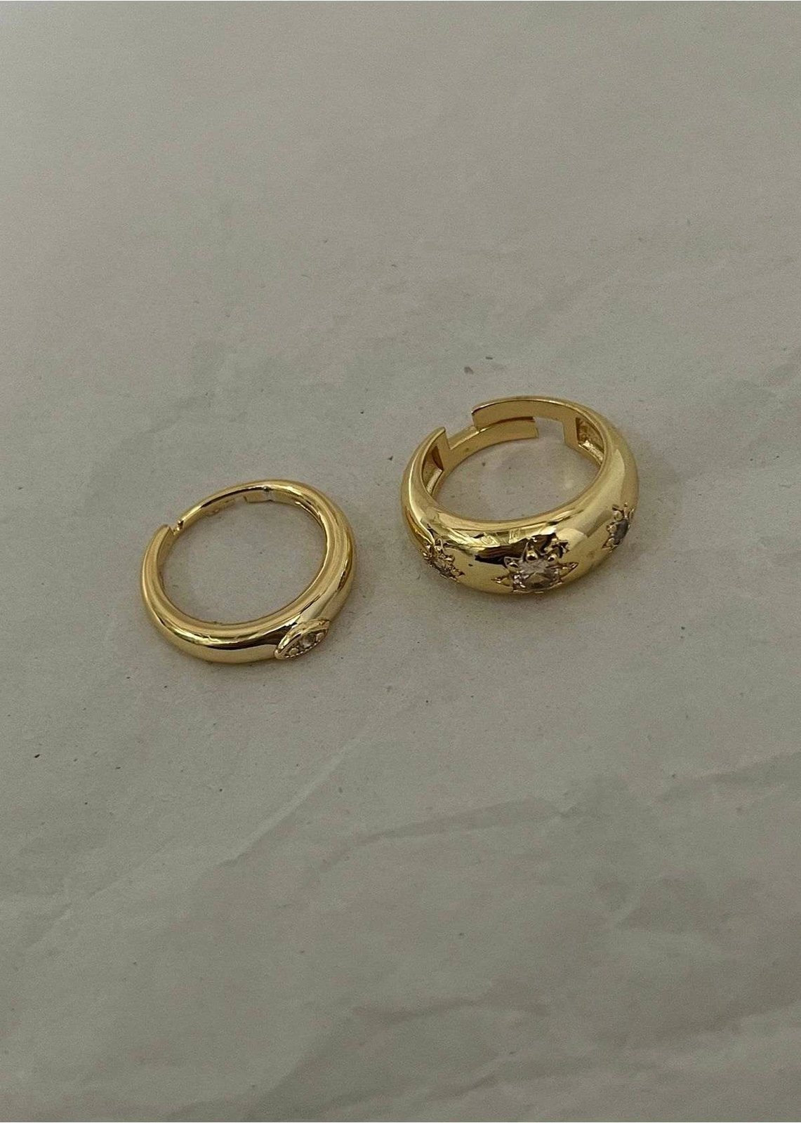 Unazë prej bronzi, ngjyrë ari, Jumeon, KPEGMSA4114