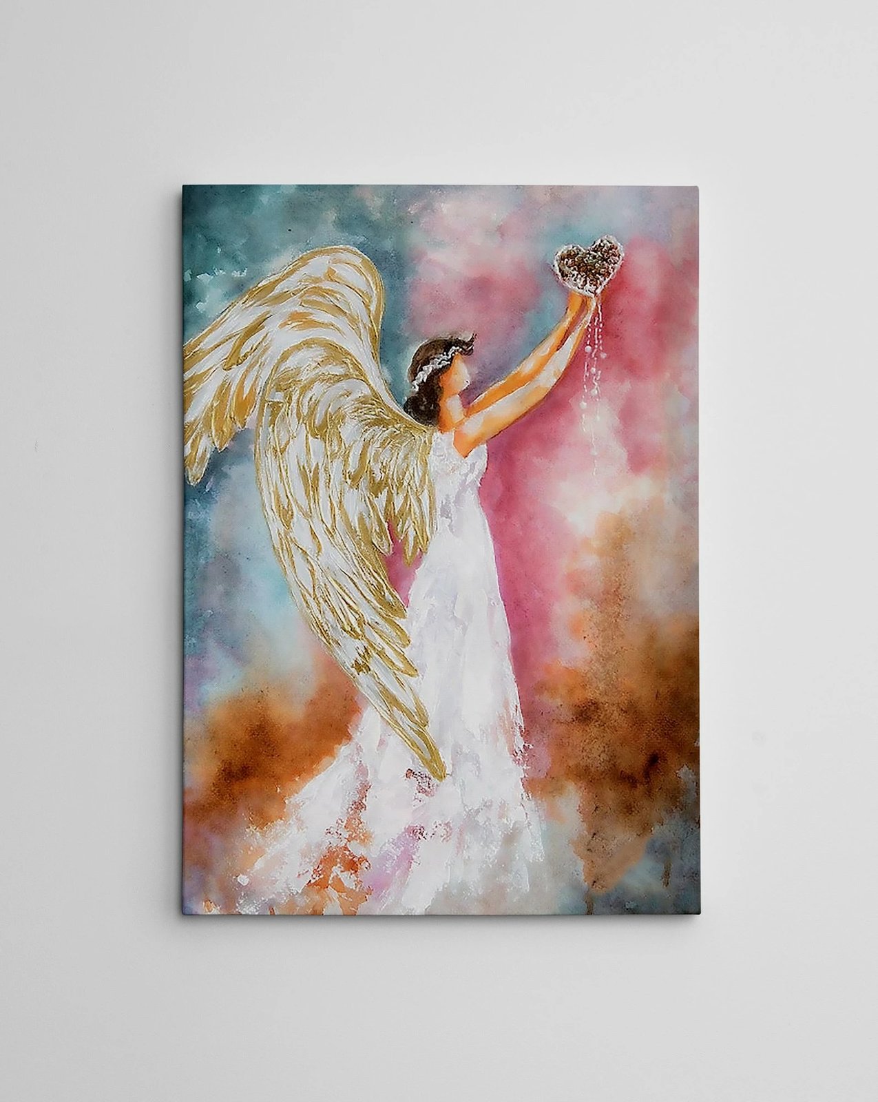 Pikturë dekorative në kanavacë, shumëngjyrëshe, WY255, 70x100cm