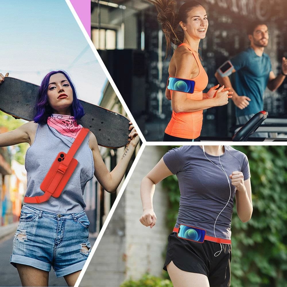 Mbështjellës Hurtel Rope Case me litar për qafë, për Xiaomi Redmi Note 9 Pro / Note 9S, kaltër