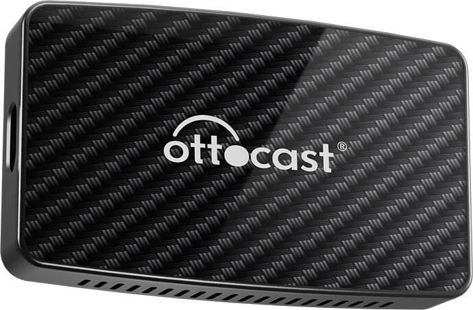 Adapter 4-në-1 Ottocast CA400-S për CarPlay/Android Auto, 2+16 GB, i zi