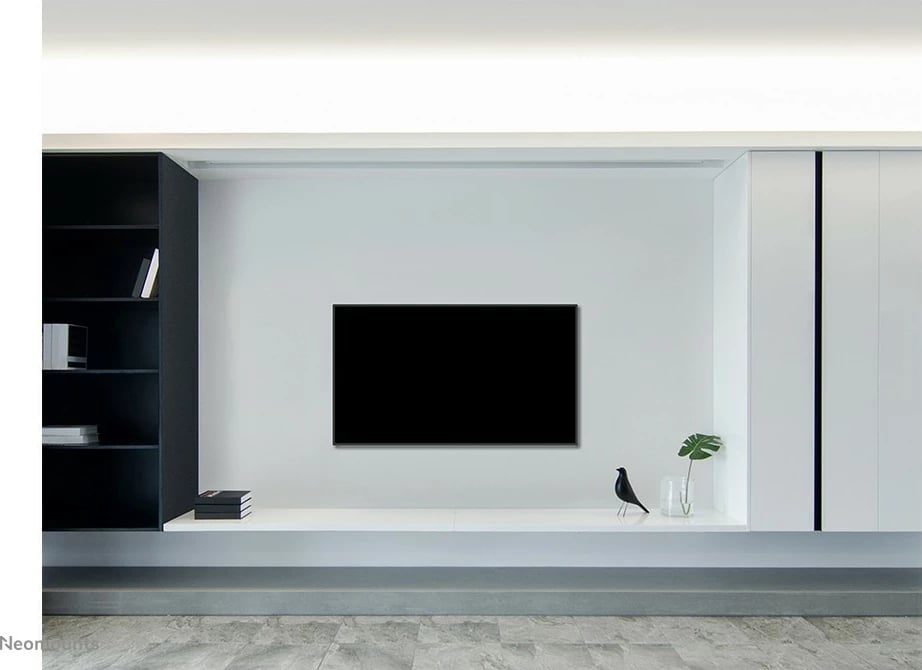Mbajtës muri TV Neomounts WL30-550BL14, fiks, 32-75 inç, ultra i hollë, i zi