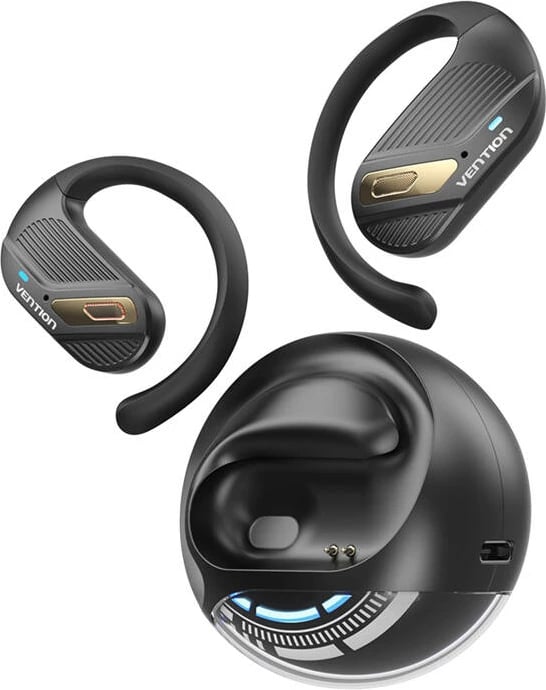 Kufje TWS Vention OpenBeat O12 NBUB0, Bluetooth 5.4, të zeza