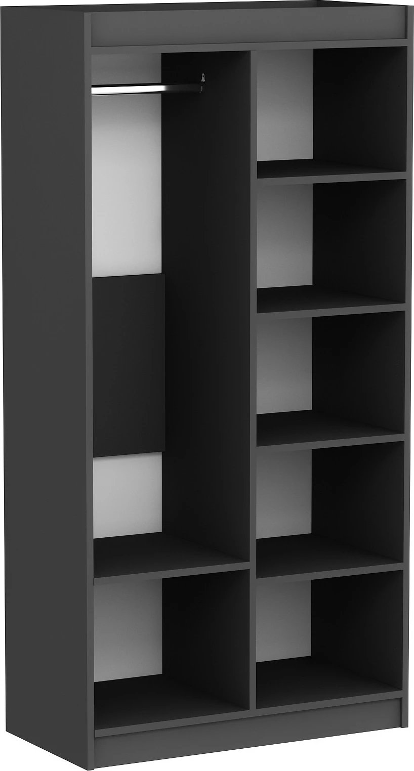 Dollap Hanah Home, Akser, ngjyrë pishë Atlantike dhe antracit