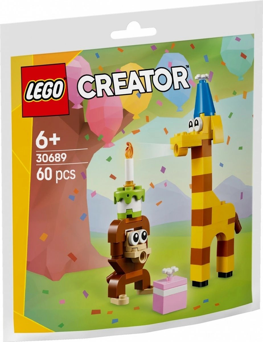 Set polybag LEGO MIX 52 copë, ekspozues dyshemeje Set polybag LEGO MIX 52 copë, ekspozues dyshemeje