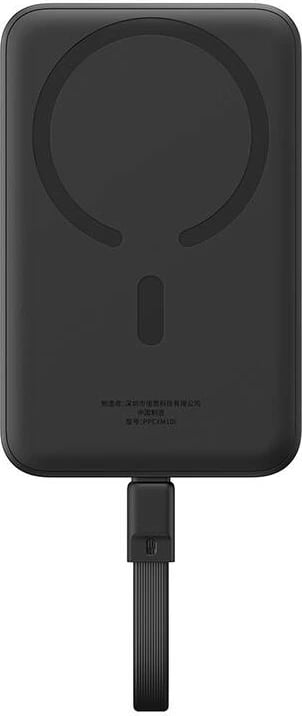 Powerbank Baseus Magnetic Mini 10000mAh, USB-C 30W MagSafe, e zezë