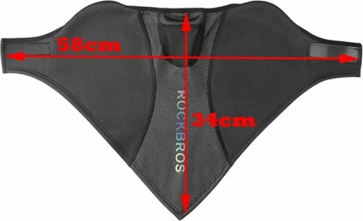 Balaklavë softshell Rockbros, gri