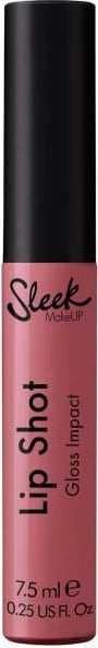 Gloss për buzë SLEEK Lip Shot Gloss Impact Ready Or Not unisex, 7.5ml rozë/nude