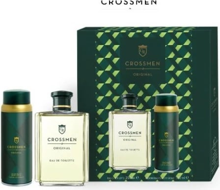 Set Eau de Toilette dhe deodorant unisex Crossmen Original 2x100ml + 2x150ml Set Eau de Toilette dhe deodorant unisex Crossmen Original 2x100ml + 2x150ml