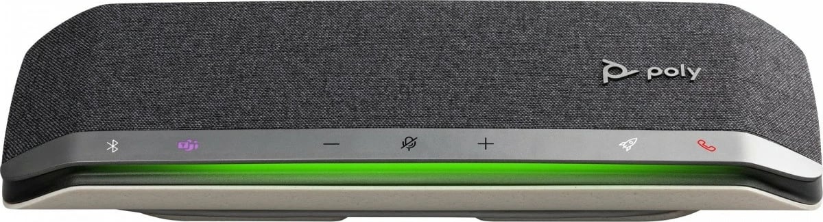 Altoparlant konferencash POLY Sync 40, Bluetooth/USB, i zi/argjendtë, 77P35AA
