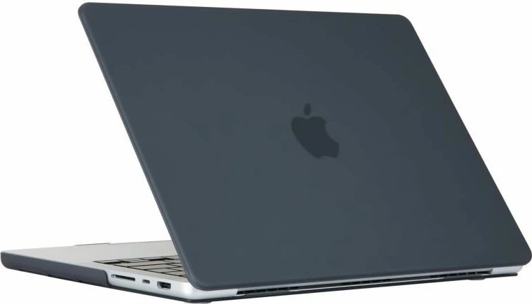 Mbështjellës Tech-Protect SmartShell për MacBook Pro 14" (M1/M2/M3), i zi mat