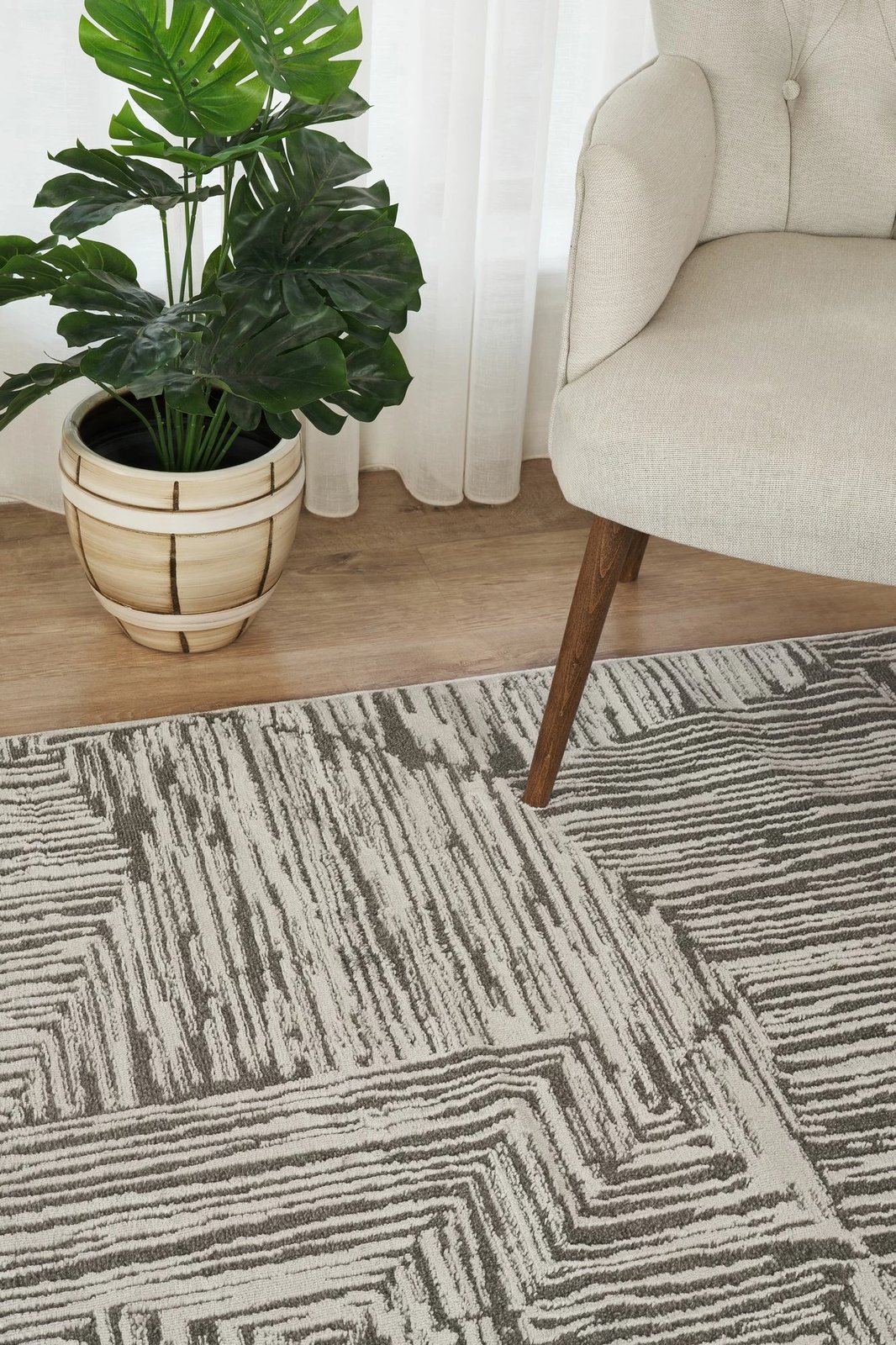 Qilim (80 x 300) Conceptum Hypnose, Marla 2004, ngjyrë gri