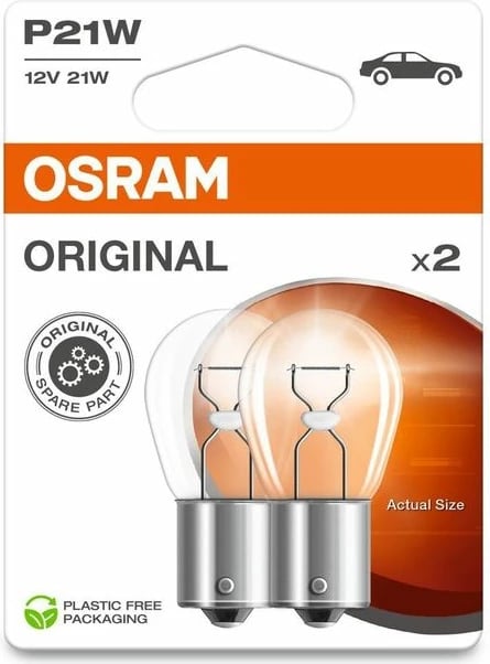 Lampa 12v 21w P21w Ba15s Osram
