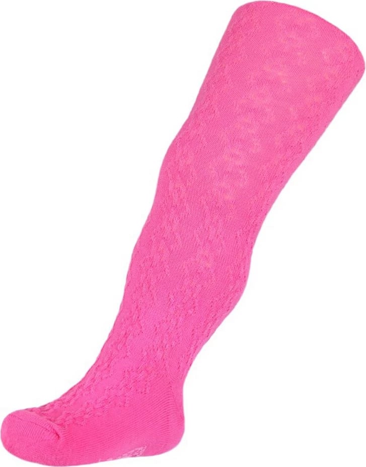 getra jacquard, New Baby, 128 (7-8 vjet), pambuk 80%, rozë e errët