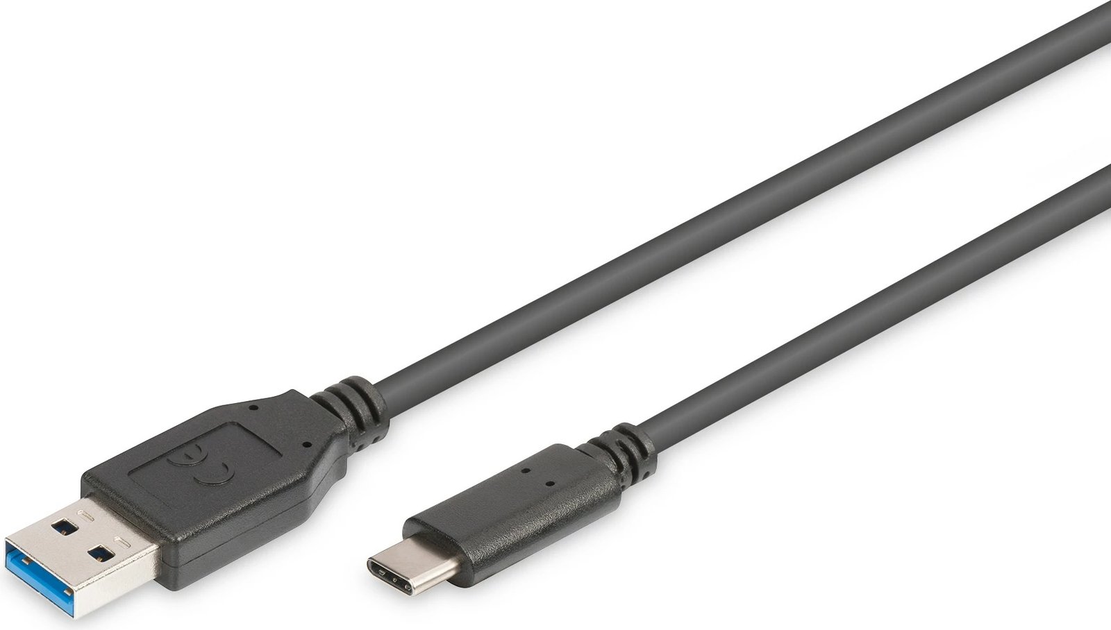 Kabllo USB Digitus USB 3.0 Type-C në Type-A, 1m, e zezë Kabllo USB Digitus USB 3.0 Type-C në Type-A, 1m, e zezë